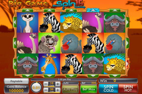 BIG GAME SPIN 16 GENII CASINO SLOTS