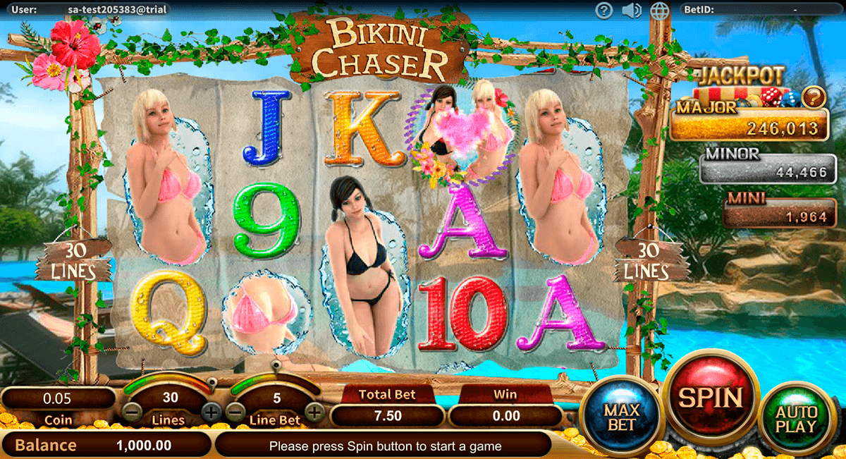 bikini chaser sa gaming casino slots 