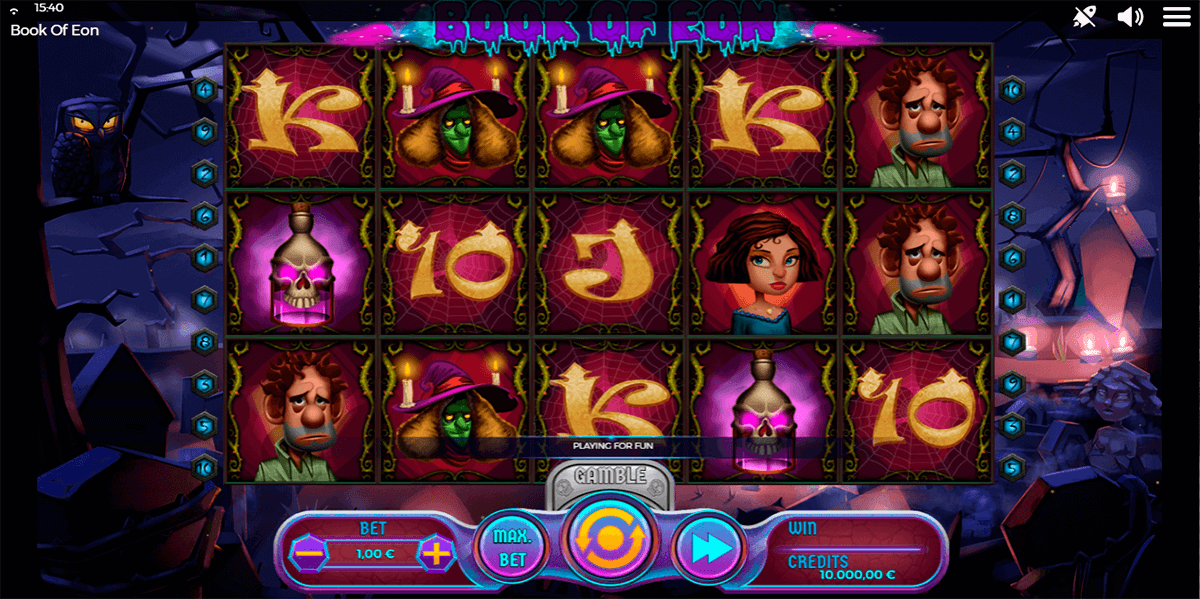 book of eon spinmatic casino slots 