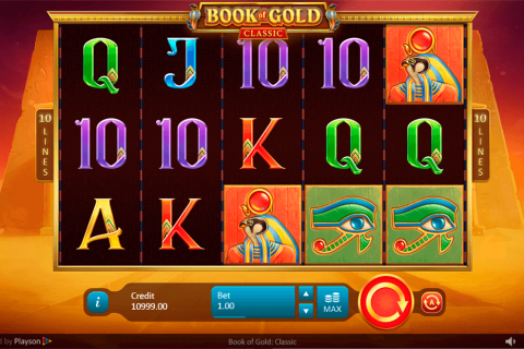 BOOK OF GOLD CLASSIC PLAYSON CASINO SLOTS 