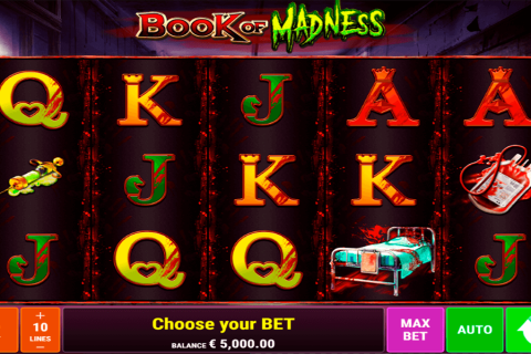 Book Of Madness Gamomat Casino Slots 