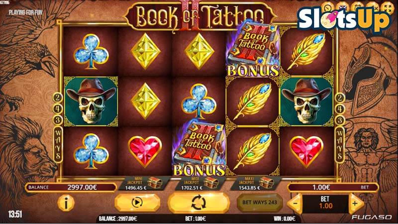 book of tattoo 2 slot demo