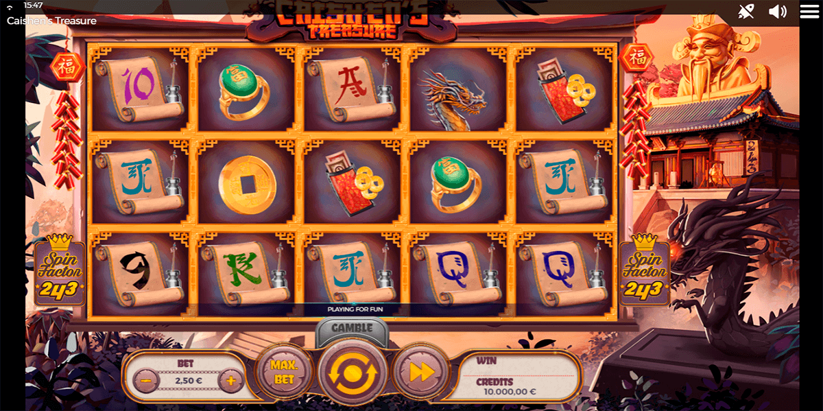 caishens treasure spinmatic casino slots 