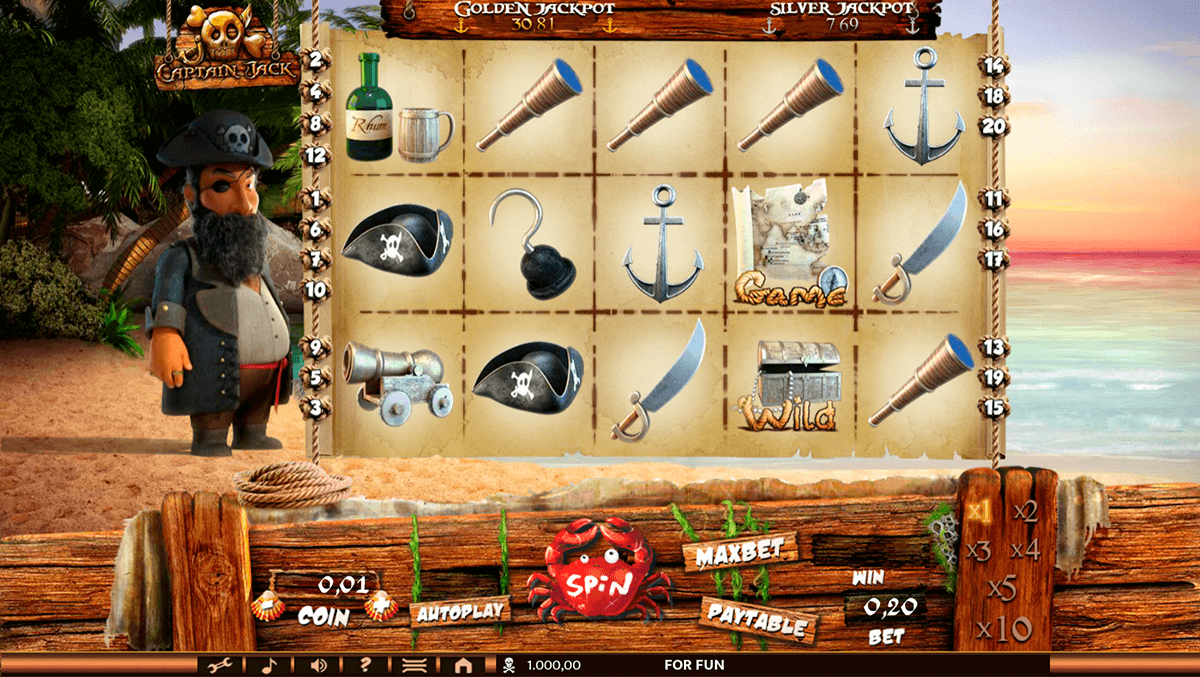 Captain Jack Slot Machine Captain Jack Slot Machine