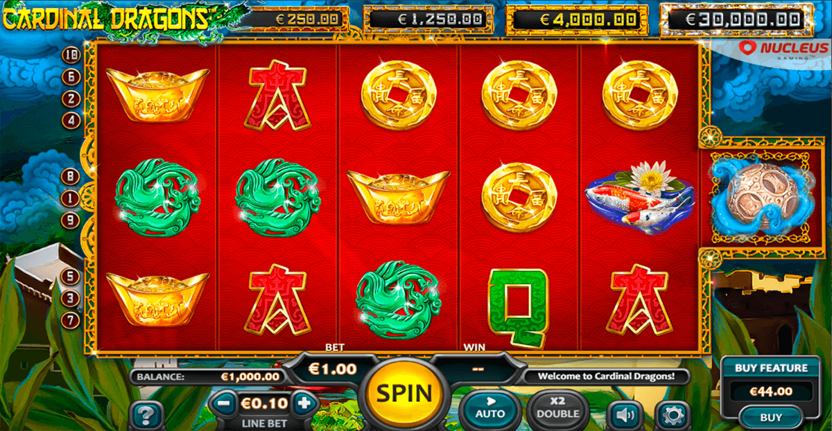 cardinal dragons nucleus gaming casino slots 