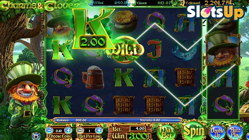 Charms & Clovers Slot Machine Online with 95.02% RTP ᐈ BetSoft Casino Slots