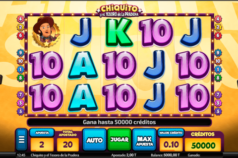 Chiquito Y El Tesoro De La Pradera Mga Casino Slots 