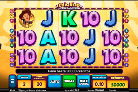 CHIQUITO Y EL TESORO DE LA PRADERA MGA CASINO SLOTS
