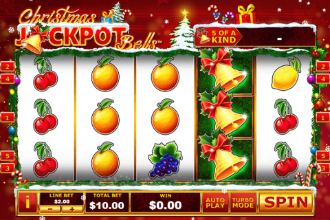 CHRISTMAS JACKPOT BELLS PLAYTECH CASINO SLOTS