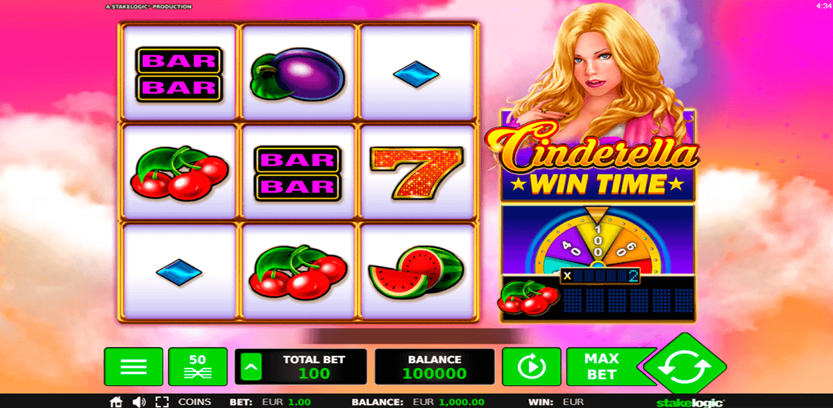 cinderella wintime stake logic casino slots 