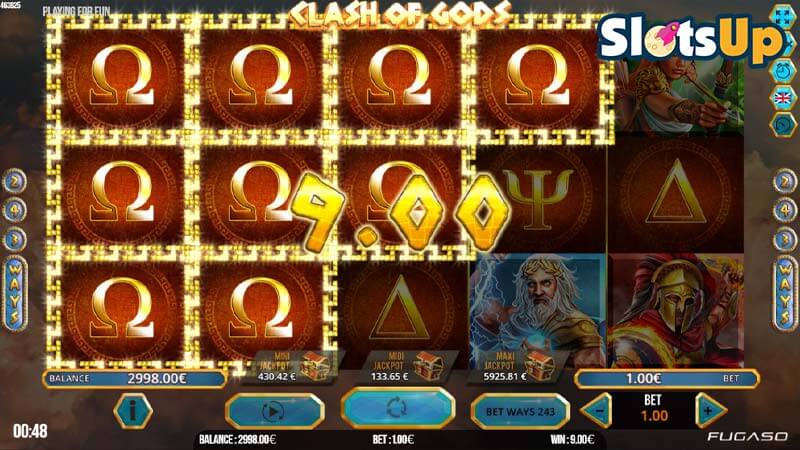 clash of gods slot demo