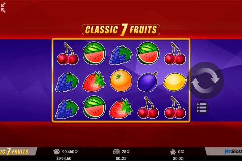 CLASSIC 7 FRUITS MRSLOTTY CASINO SLOTS