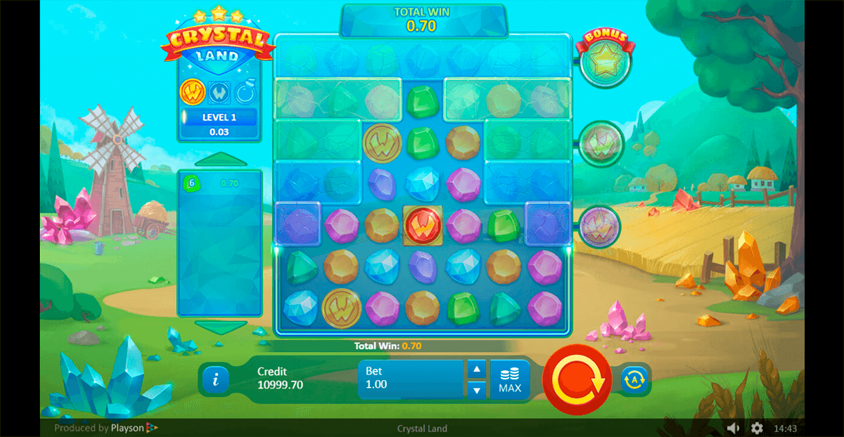 Crystal Land Slot Machine Crystal Land Slot Machine