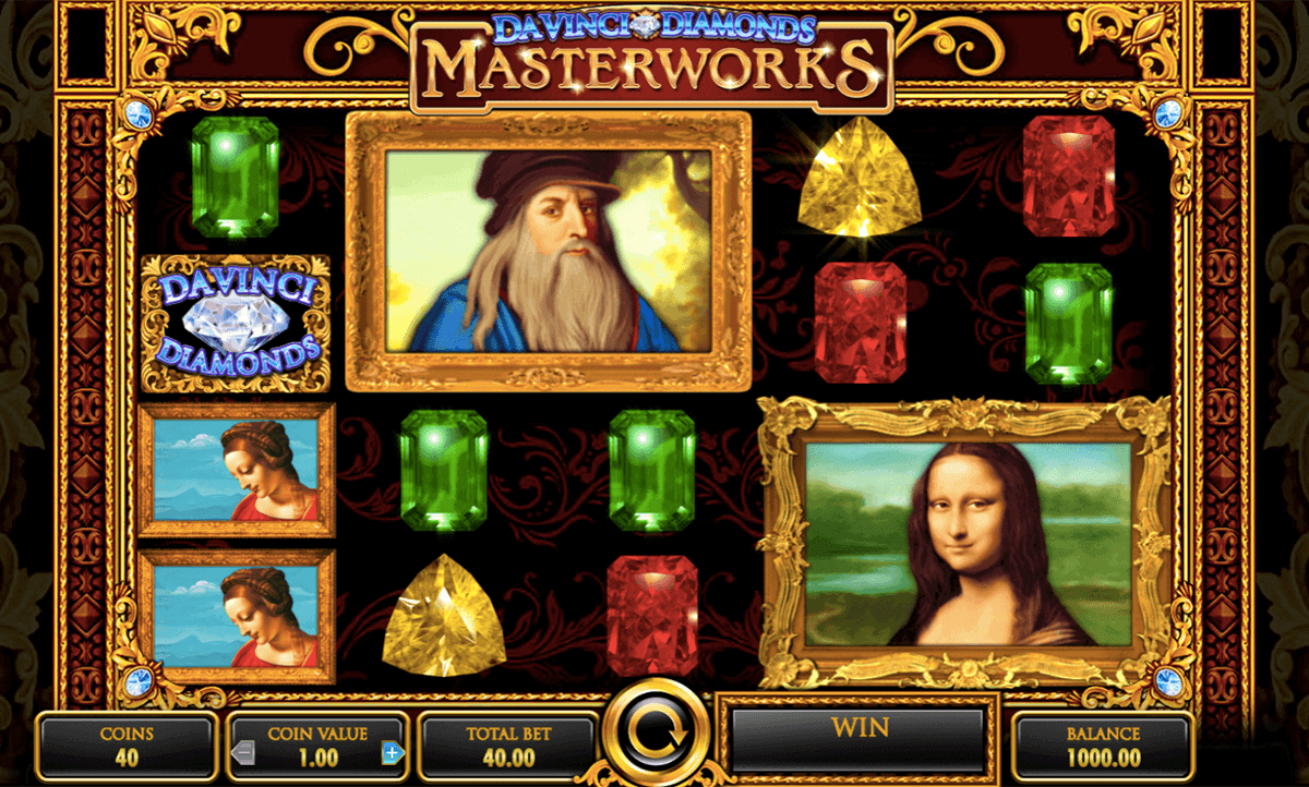 Da vinci diamonds slot review No deposit bonus online canadian