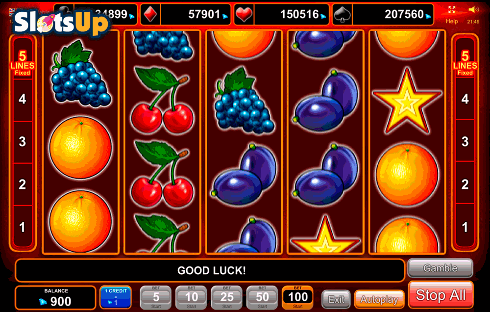 Take 5 free slots Take 5 free slots