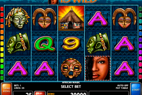 AFRICAN MAGIC CASINO TECHNOLOGY SLOT MACHINE