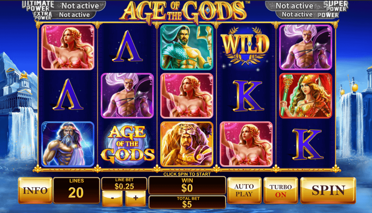 Age of the Gods slot spits out 5 jackpots in 5 days