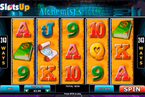 ALCHEMISTS SPELL PLAYTECH CASINO SLOTS