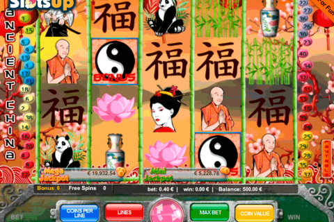 ANCIENT CHINA PORTOMASO CASINO SLOTS
