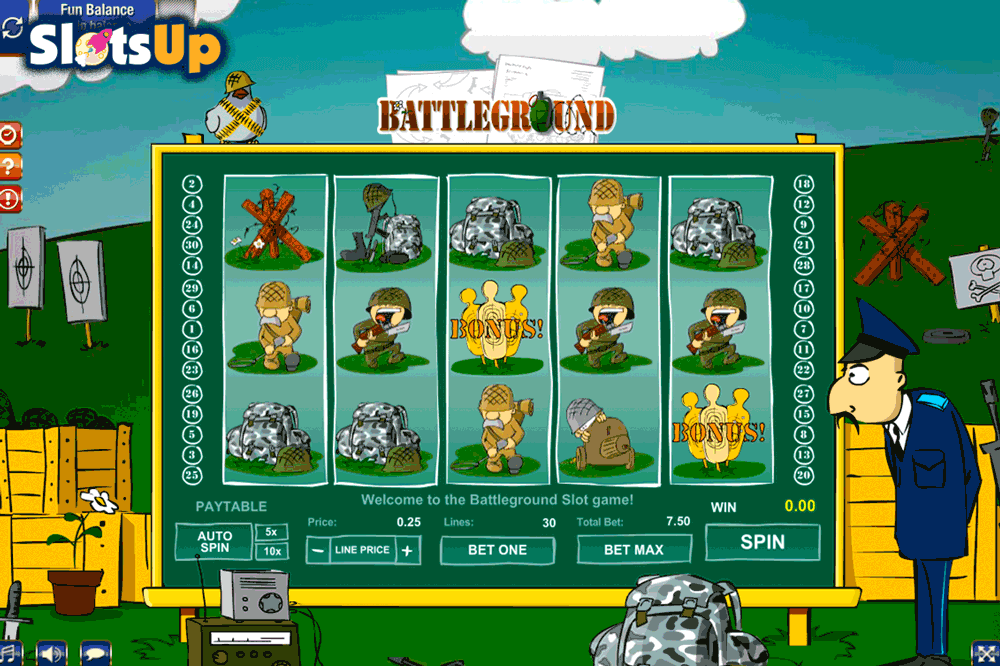 Battleground Spins Slot Machine Online ᐈ GamesOS Casino Slots