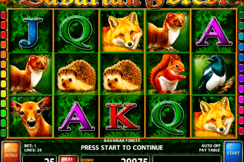 BAVARIAN FOREST CASINO TECHNOLOGY SLOT MACHINE