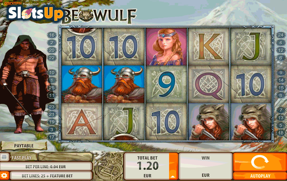 beowulf quickspin casino slots