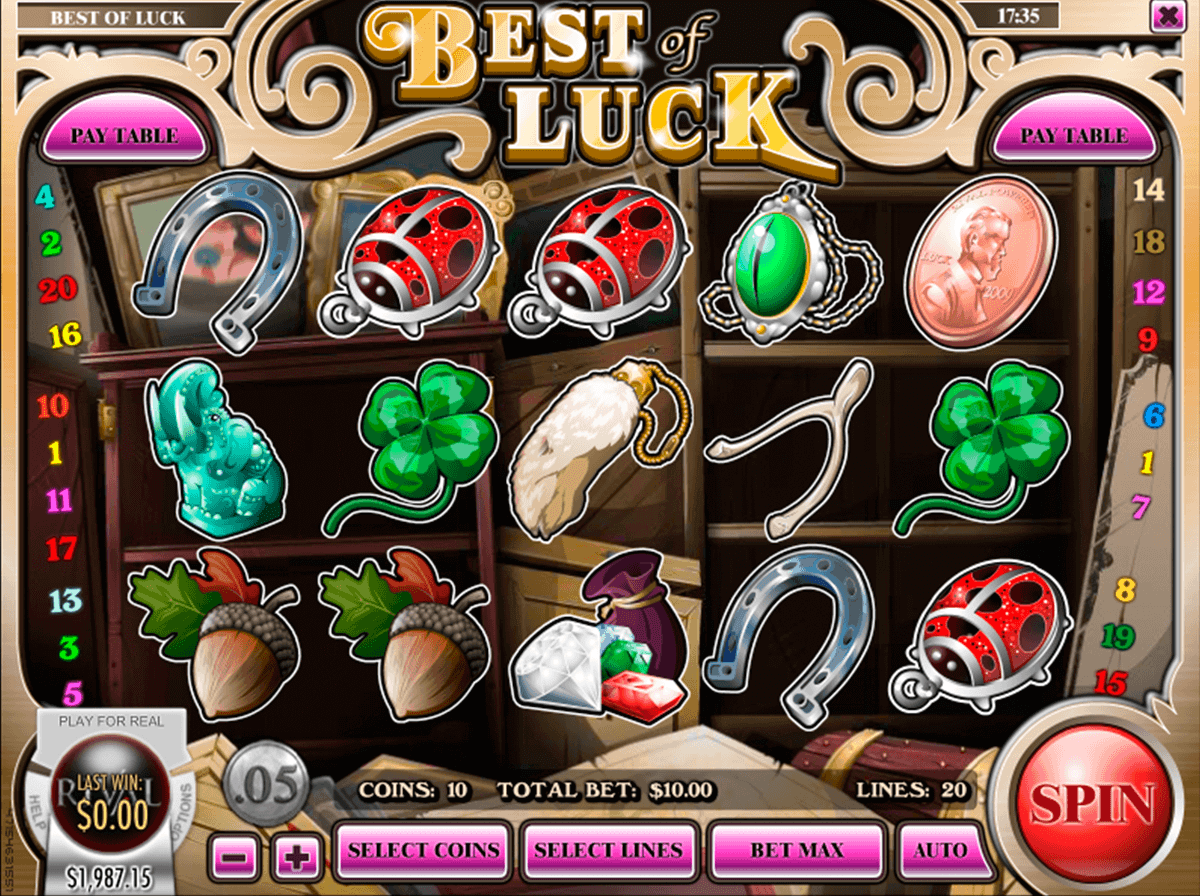 best of luck rival casino slots 