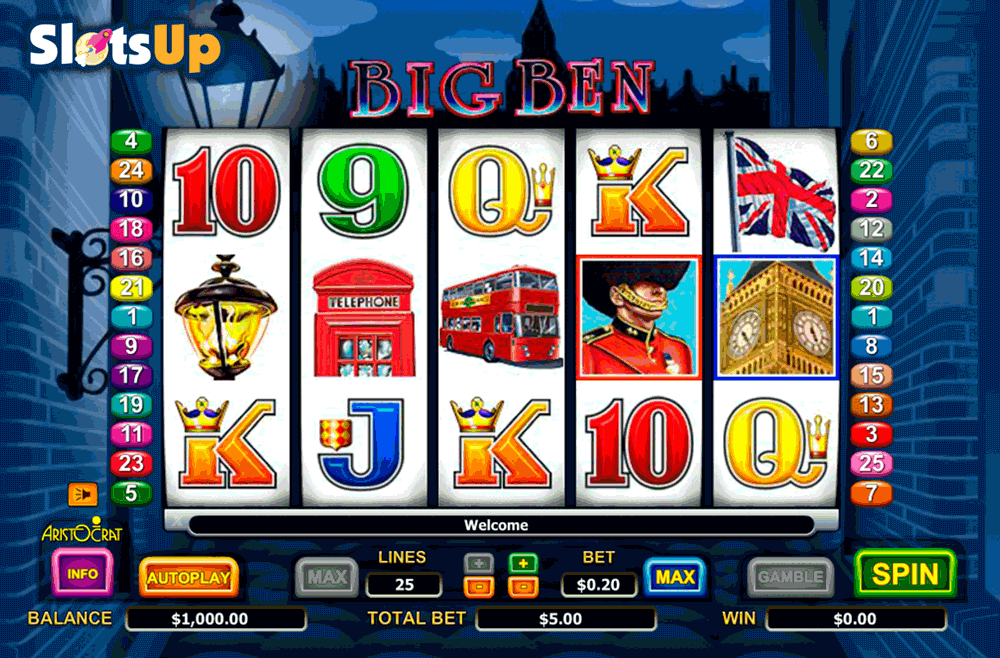 big ben aristocrat casino slots