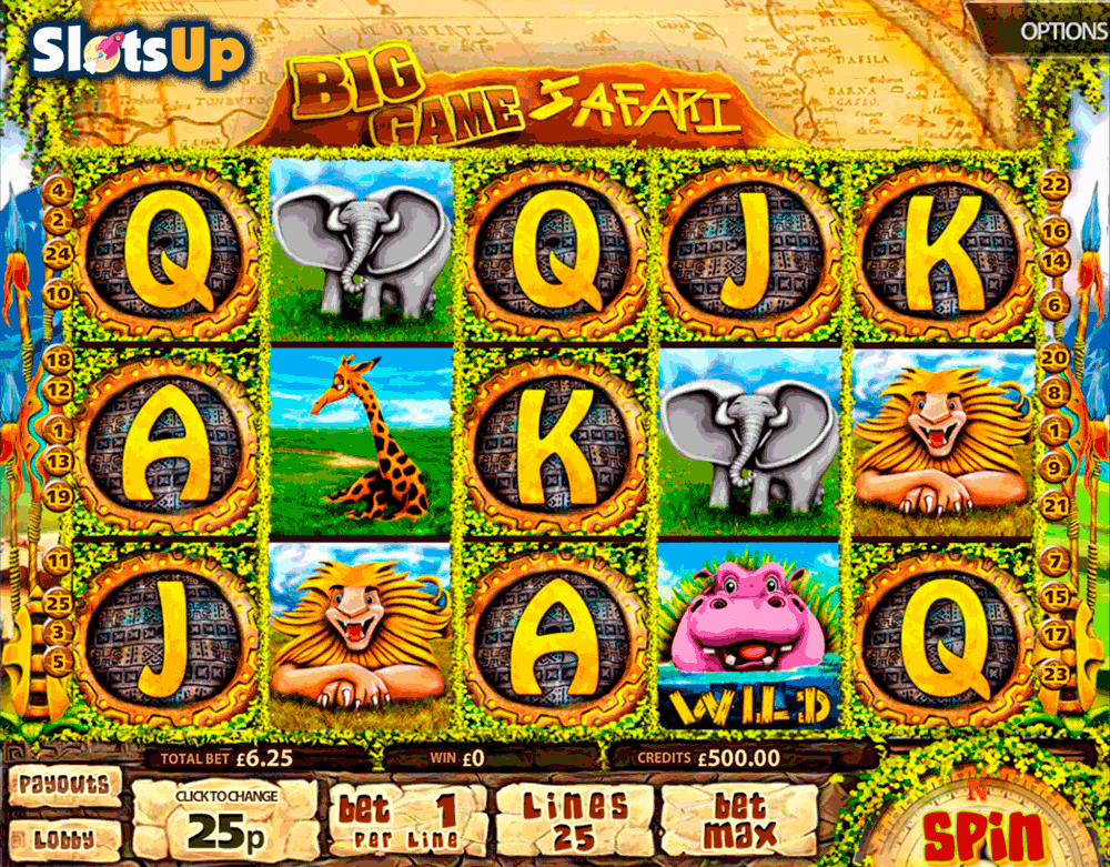 slot machine game safari