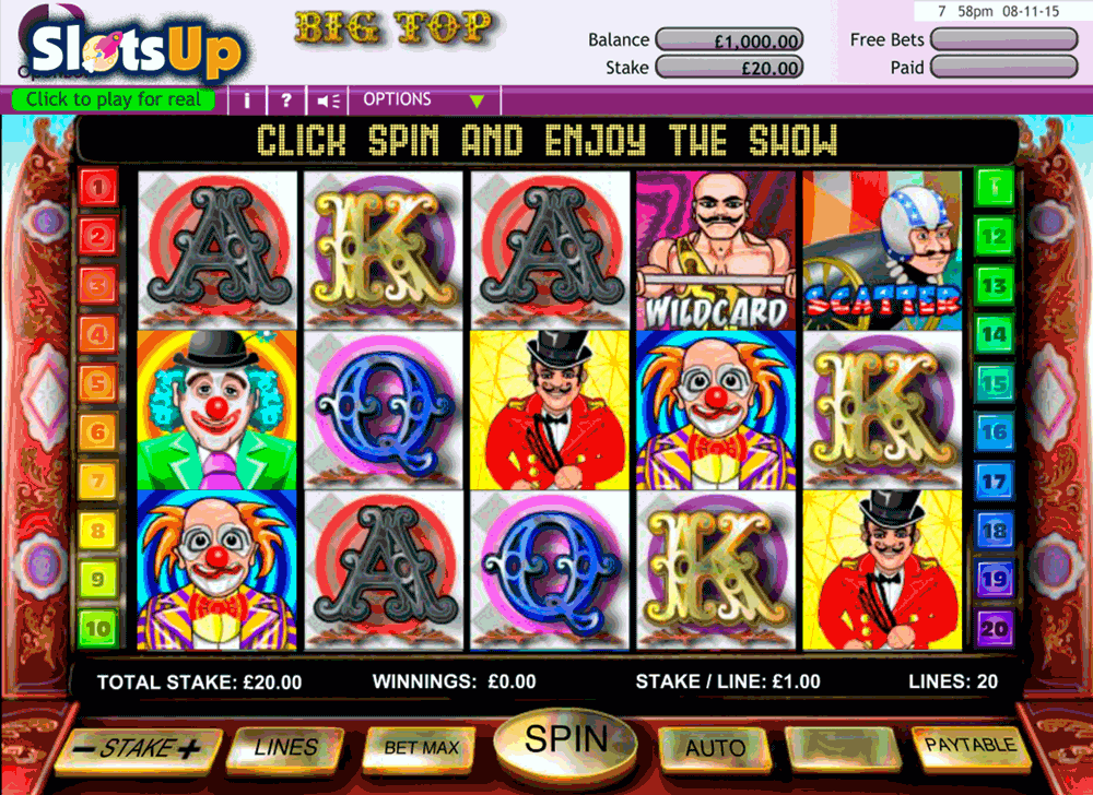 Big Top Extravaganza Slot Machine Online ᐈ OpenBet Casino