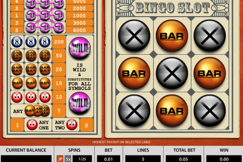 BINGO SLOT 3 REELS PRAGMATIC