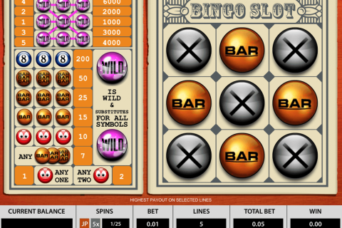 BINGO SLOT 3 REELS PRAGMATIC 