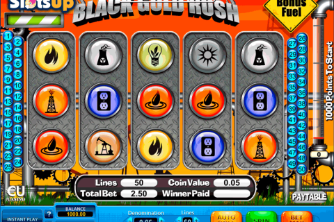 BLACK GOLD RUSH SKILLONNET CASINO SLOTS