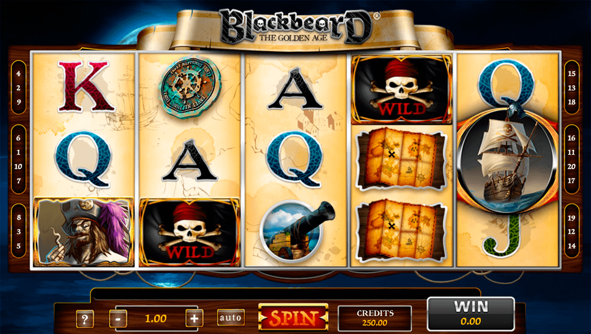 Fundraiser blackbeard slot machine online gaming1 jackpot bowling