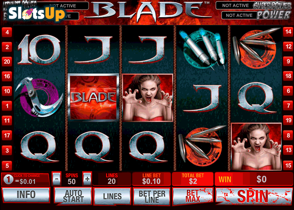 blade playtech casino slots 