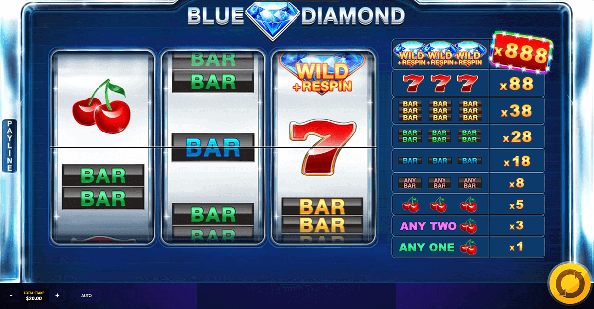 blue diamond red tiger casino slots 