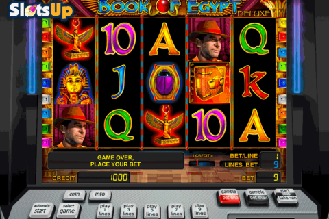 Book Of Egypt Deluxe Novomatic Casino Slots