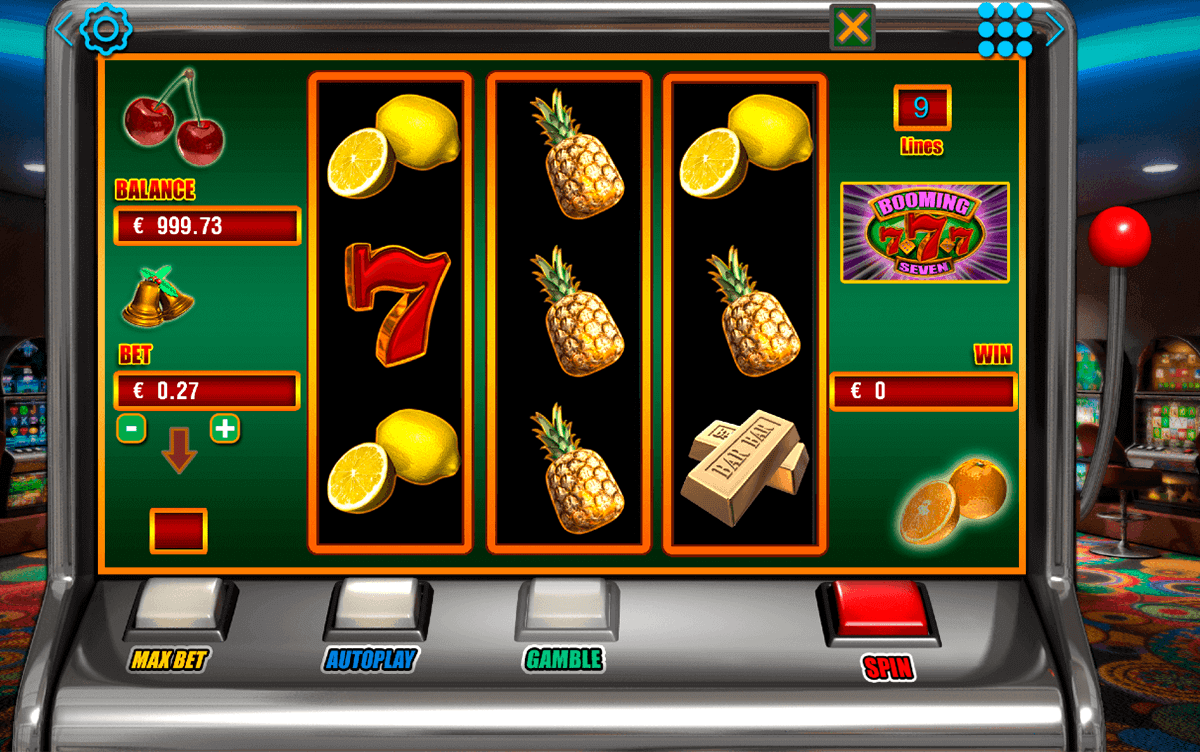 Free blazing 7 slot machine games