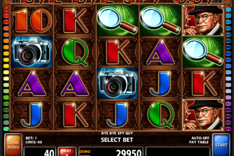 BYE BYE SPY GUY CASINO TECHNOLOGY
