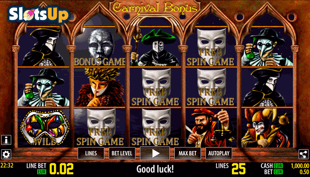 carnival bonus hd world match casino slots 