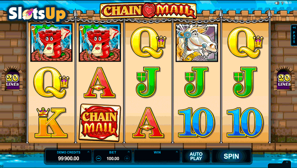 chain mail microgaming casino slots 