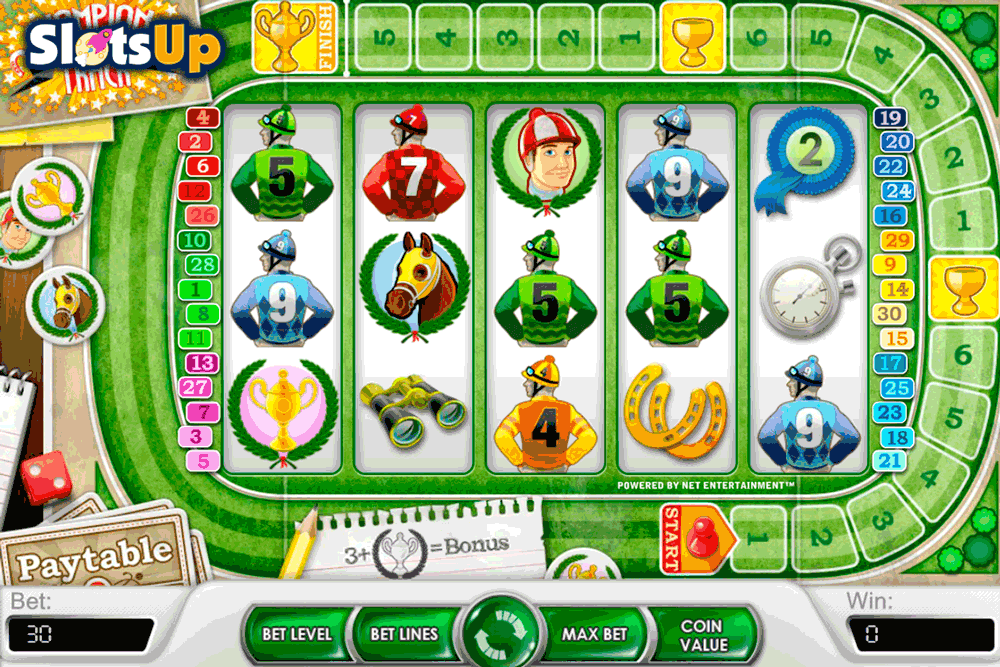 Champion of the track netent casino slots Machine omania champion of the track netent casino slots poker youtube