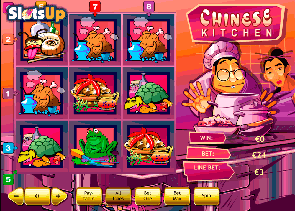 Chinese Kitchen Slot Machine