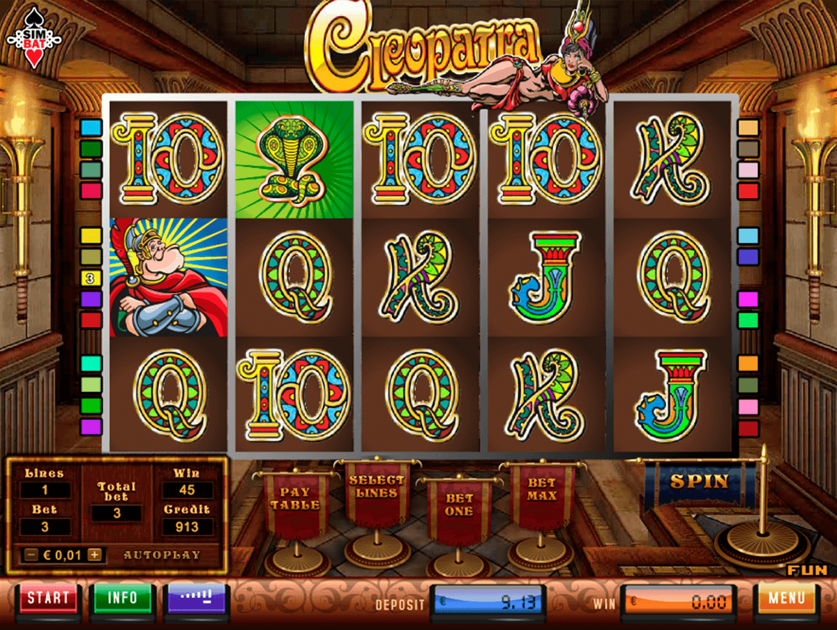 Cleopatra slot machine online simbat horse quick]