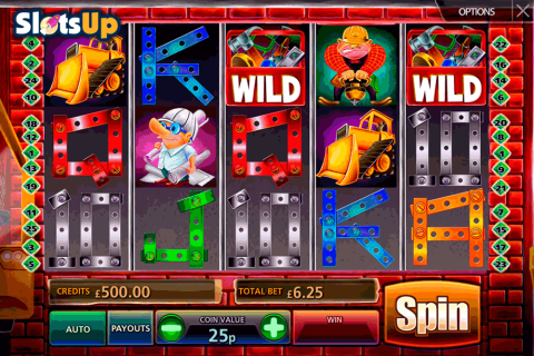 CONSTRUCTION CASH MULTISLOT CASINO SLOTS