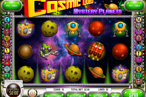 COSMIC QUEST 2 MYSTERY PLANETS RIVAL CASINO SLOTS