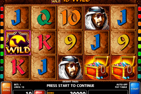 DESERT TALES CASINO TECHNOLOGY SLOT MACHINE