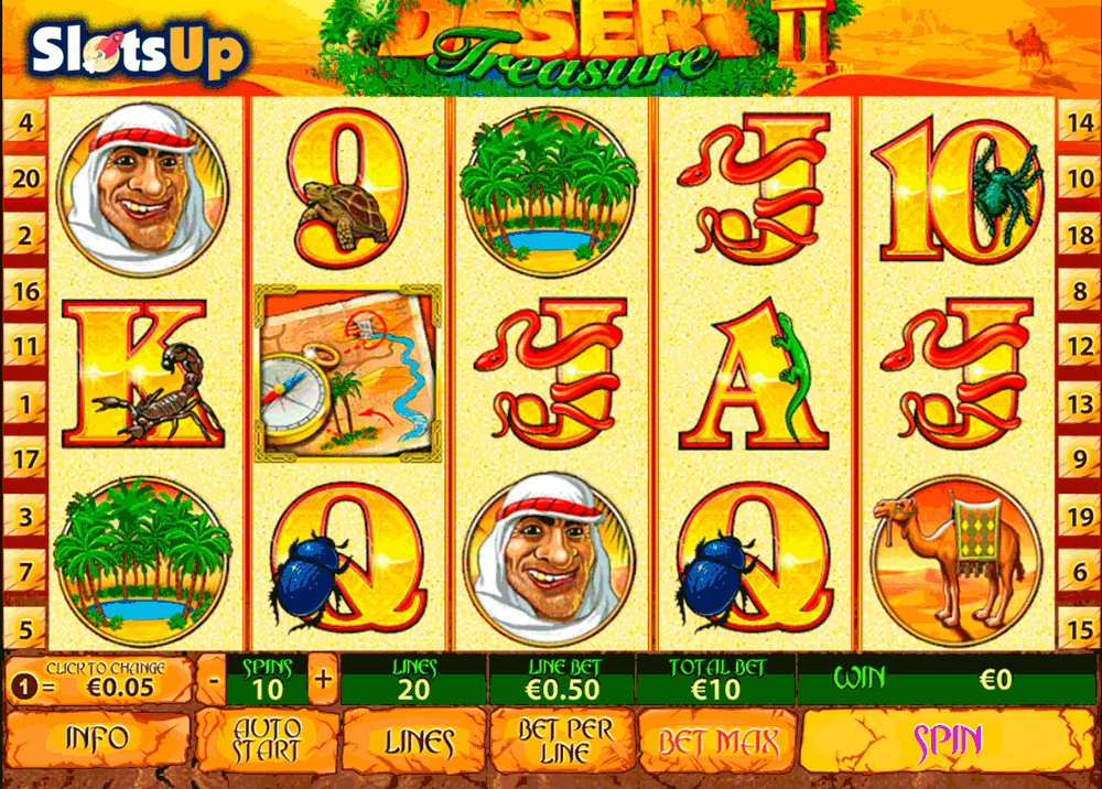 desert treasure ii playtech casino slots 