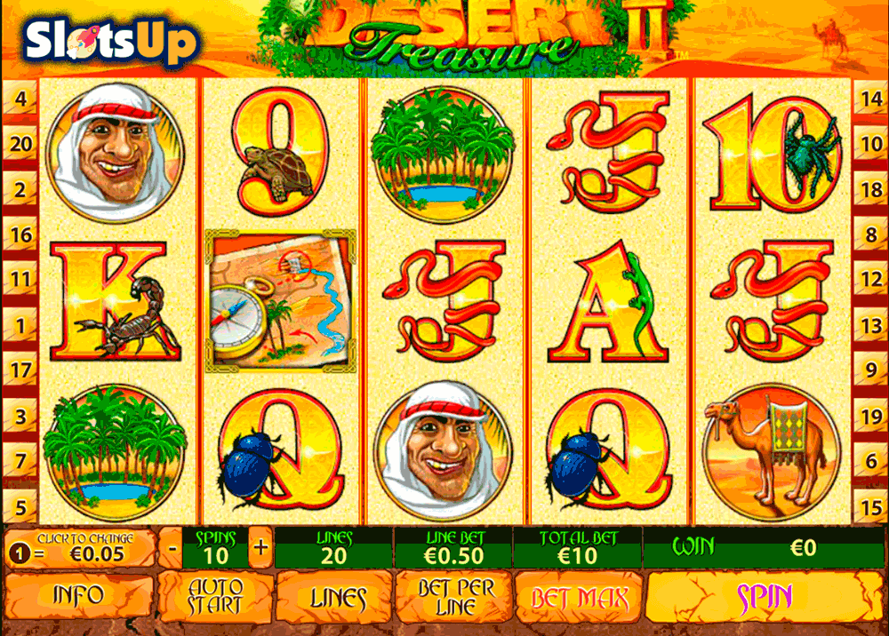 desert treasure ii playtech casino slots