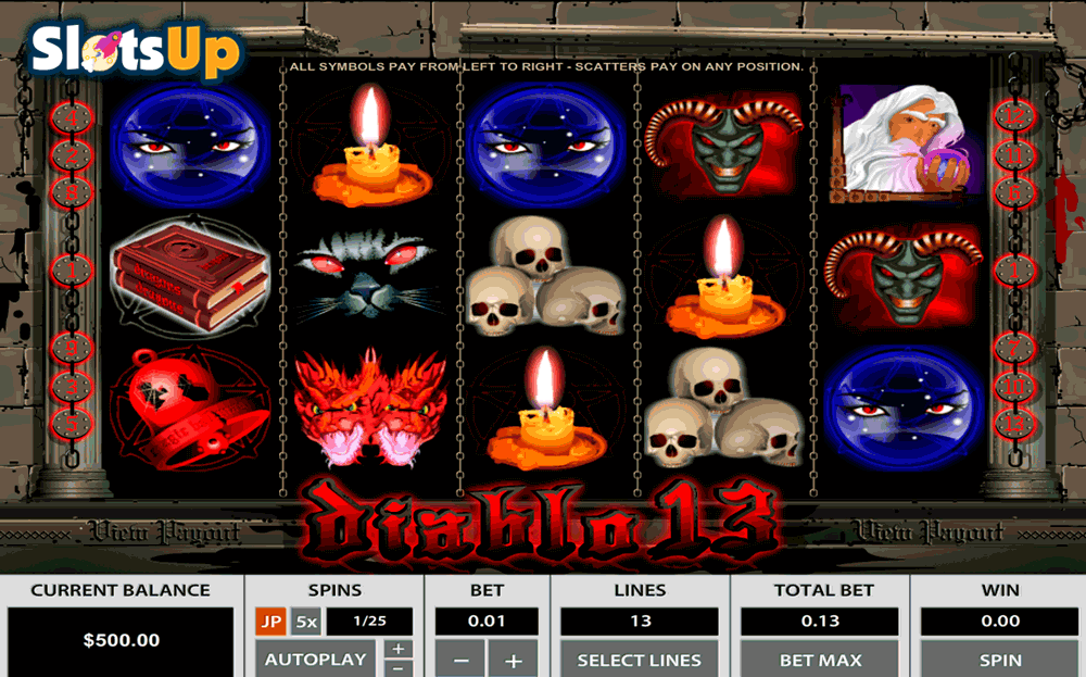 Diablo 13 Slot Machine